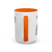 'Shhh...I'm Plotting' Accent Coffee Mug