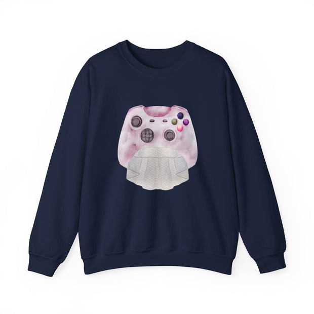 Gamer Bride Unisex Crewneck Sweatshirt