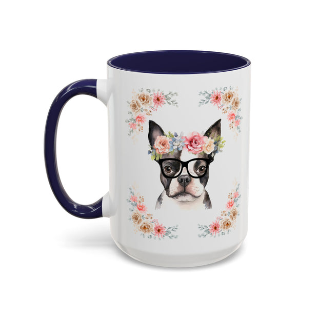 Geeky Goddess French Bulldog Accent Coffee Mug