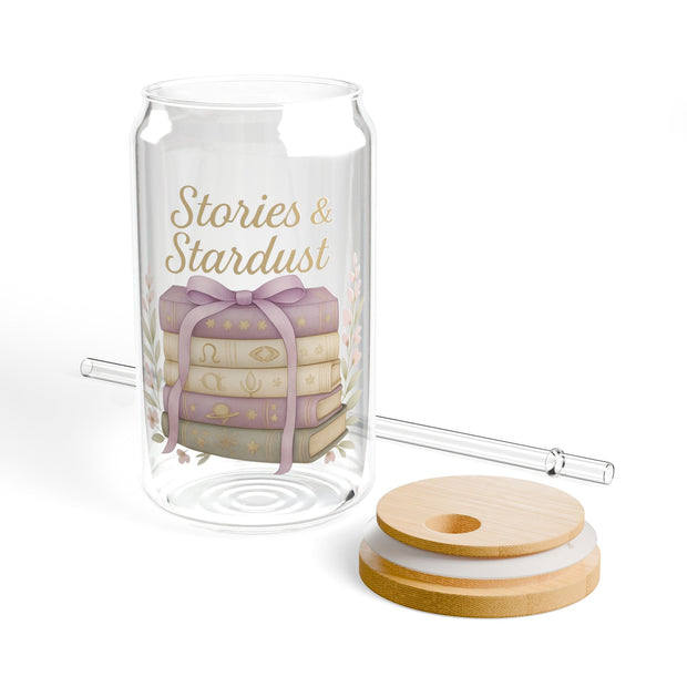 'Stories & Stardust' Sipper Glass