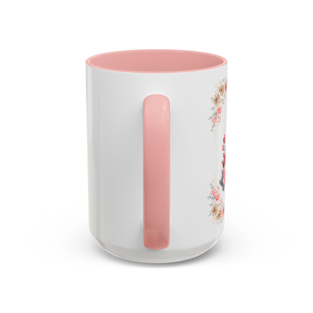 Geeky Goddess Yorkie Accent Coffee Mug