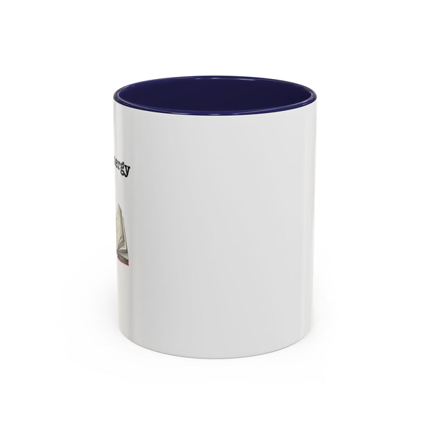 'Plot Twist Energy' Accent Coffee Mug