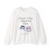 'Player 2 Has Joined The Party' 'Est. 2026' Unisex Crewneck Sweatshirt