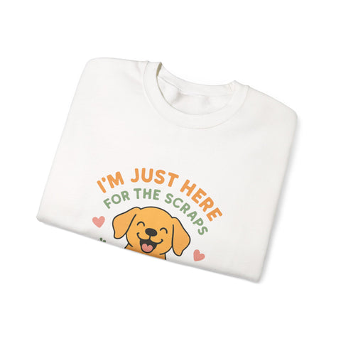 Playful Dog Sweatshirt for Pet Lovers, Unisex Crewneck, Cozy Gift for Dog Owners, Animal Lovers, Cute Pet-Themed Apparel