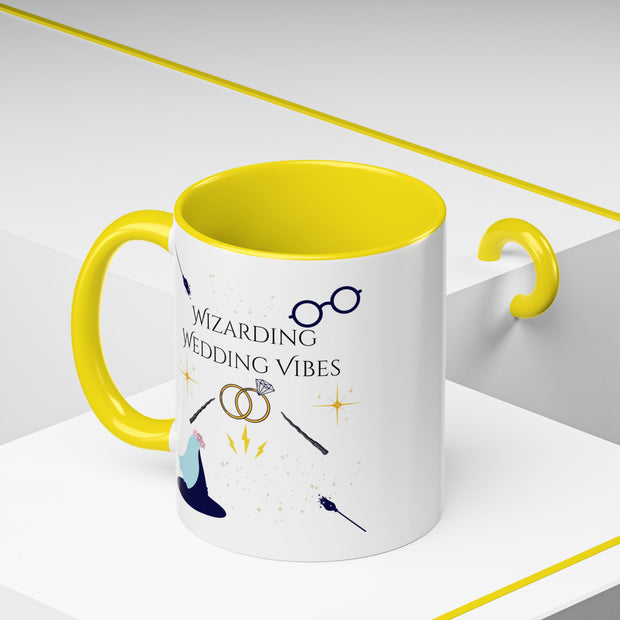 'Wizarding Wedding Vibes' Accent Coffee Mug
