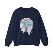 Moon Wrapped In A Bow Unisex Crewneck Sweatshirt