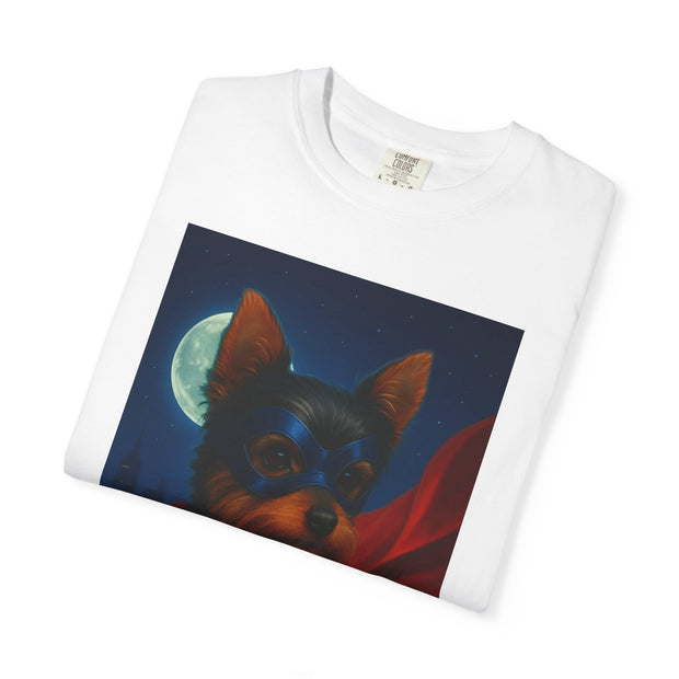 Superhero Yorkie T-shirt