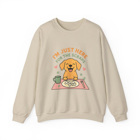 Playful Dog Sweatshirt for Pet Lovers, Unisex Crewneck, Cozy Gift for Dog Owners, Animal Lovers, Cute Pet-Themed Apparel