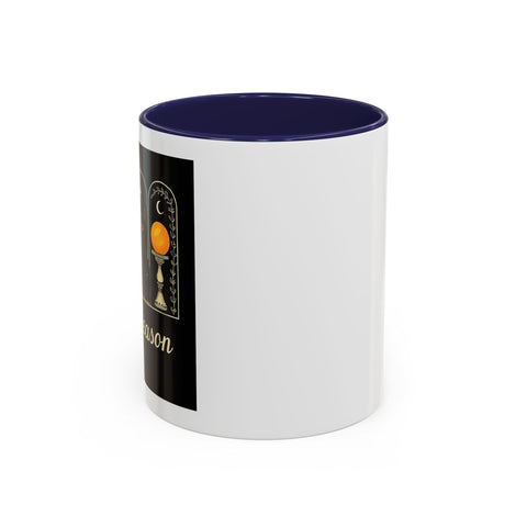 Spooky Season Golden Retriever Accent Coffee Mug