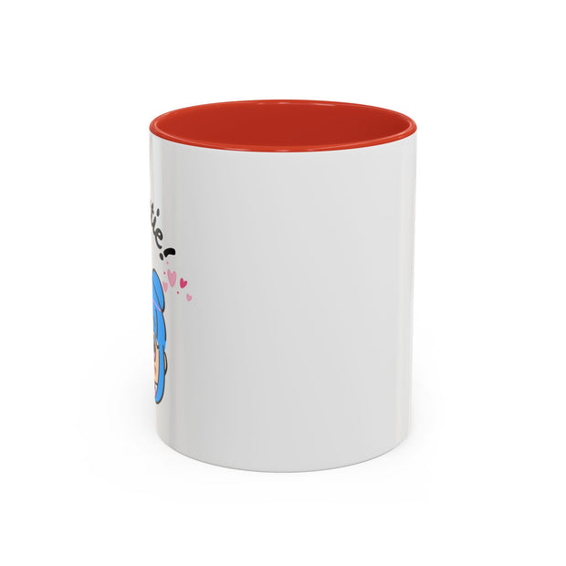 'Hi Cutie' Accent Coffee Mug