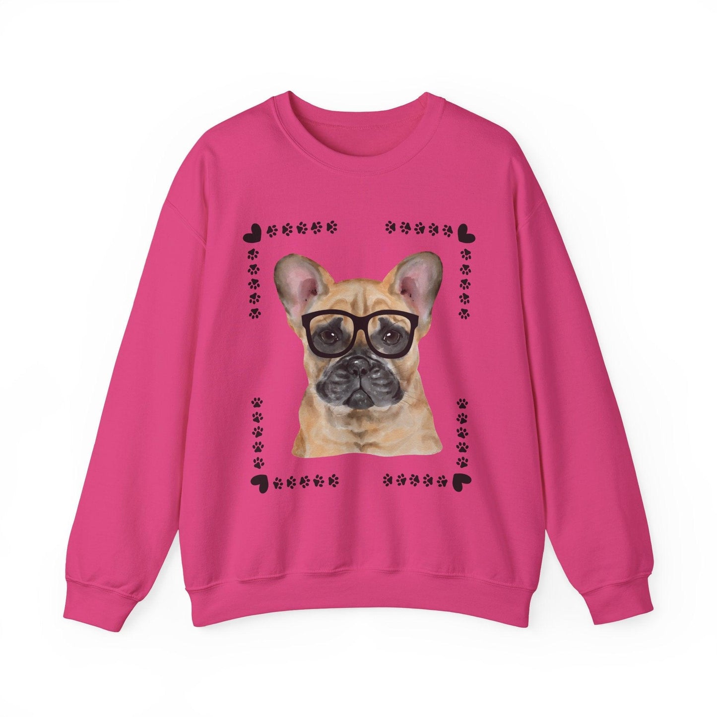 Geeky Good French Bulldog Unisex Sweatshirt