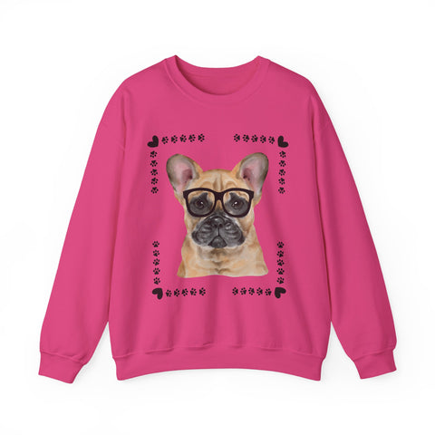 Geeky Good French Bulldog Unisex Sweatshirt