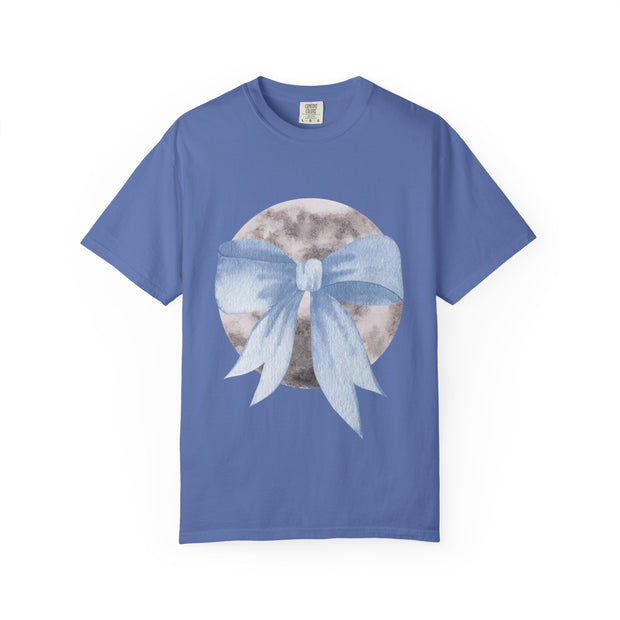 Moon Wrapped In Bow Unisex T-Shirt