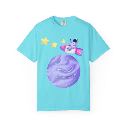 Astronaut Taking Off In Space Unisex T-Shirt