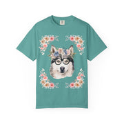 Geeky Goddess Siberian Husky Unisex T-Shirt