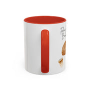 'Feline Good With A Book & Brew' Accent Coffee Mug