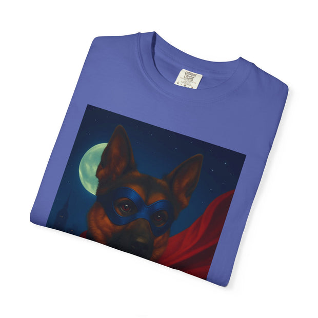 Superhero German Shepard Unisex T-shirt