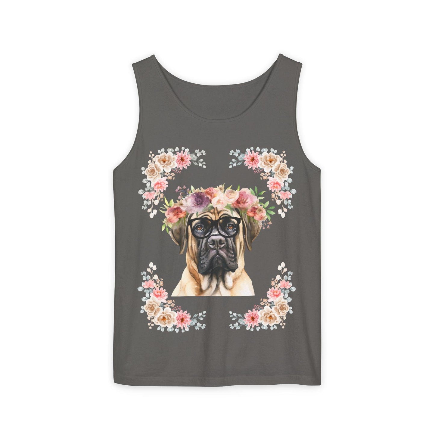 Geeky Goddess English Mastiff Unisex Tank Top