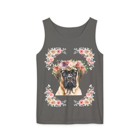 Geeky Goddess English Mastiff Unisex Tank Top
