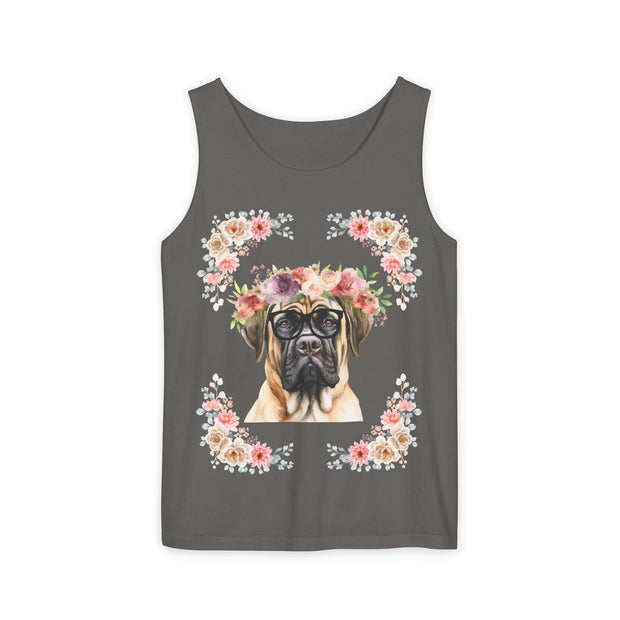 Geeky Goddess English Mastiff Unisex Tank Top