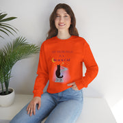 'My Patronus Is A Black Cat' Unisex Crewneck Sweatshirt