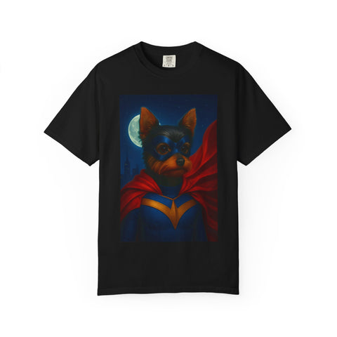 Superhero Yorkie T-shirt
