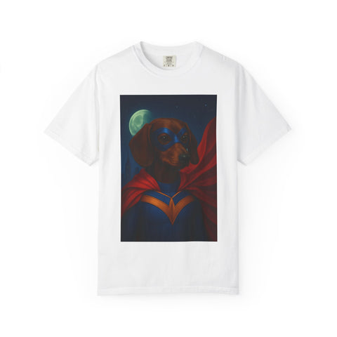 Superhero Dachshund T-shirt