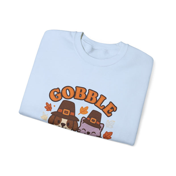 Gobble Squad Sweatshirt | Cozy Fall Apparel, Thanksgiving Gift, Unisex Crewneck, Cute Animal Design, Holiday Fashion