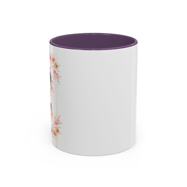 Geeky Goddess Panda Accent Coffee Mug