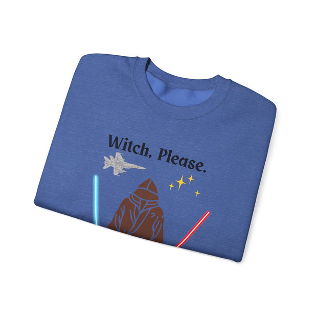 'Witch, Please. Too Much Magical To Handle.' Unisex Crewneck Sweatshirt