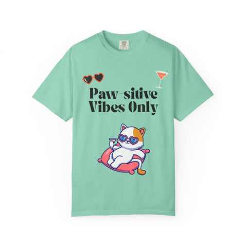 'Paw-sitive Vibes Only' Unisex T-Shirt