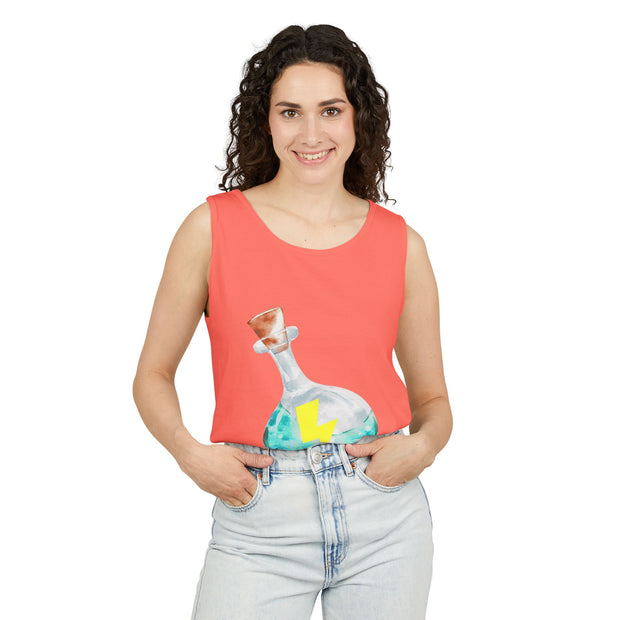 Magical Energy Blue Potion Unisex Tank Top