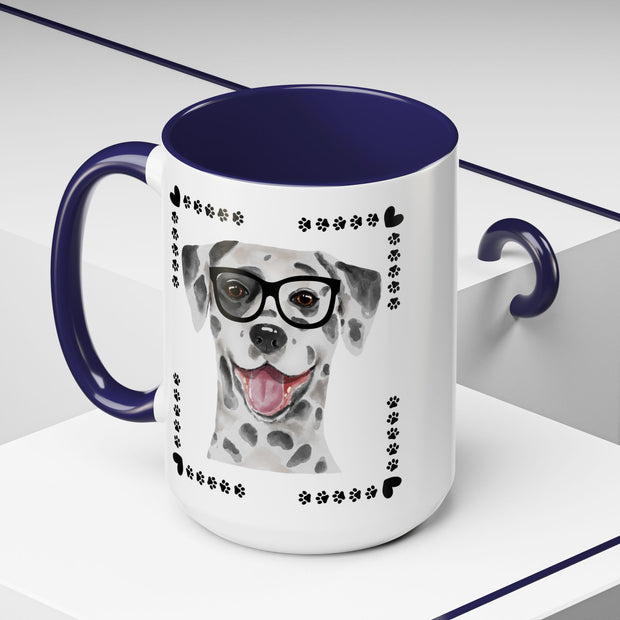Geeky Good Dalmatian Accent Coffee Mug