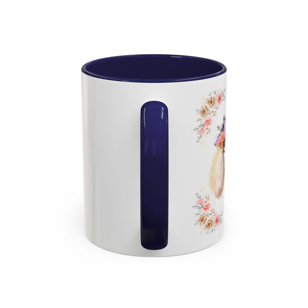 Geeky Goddess French Poodle Accent Coffee Mug