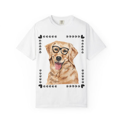 Geeky Good Golden Retriever Unisex T-Shirt