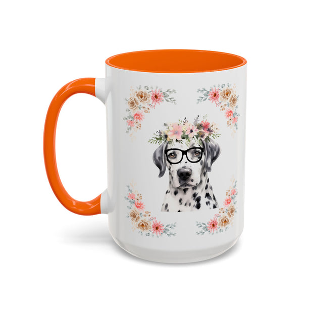 Geeky Goddess Dalmatian Accent Coffee Mug
