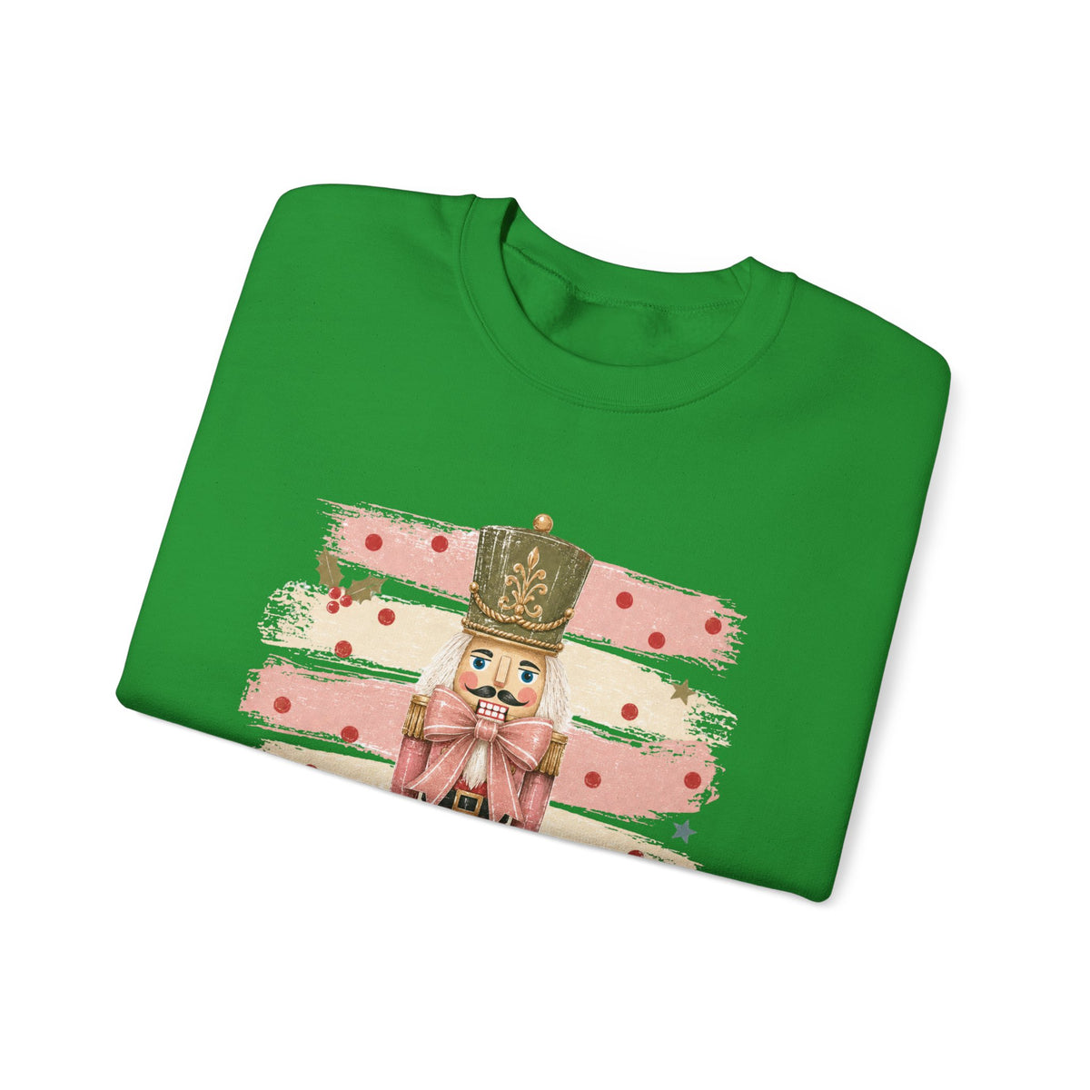 Coquette Nutcracker Sweatshirt, Pink Bow Christmas Crewneck, Nutcracker Christmas Shirt, Girly Holiday Sweatshirt, Vintage Christmas Gift