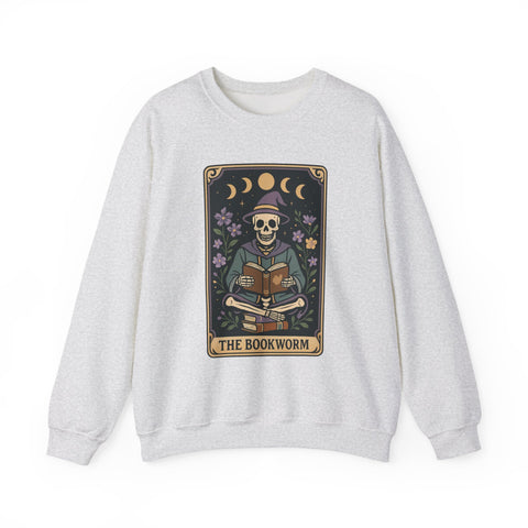 Bookworm Skeleton Crewneck Sweatshirt