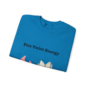 'Plot Twist Energy' Unisex Crewneck Sweatshirt