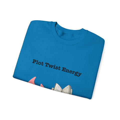 'Plot Twist Energy' Unisex Crewneck Sweatshirt