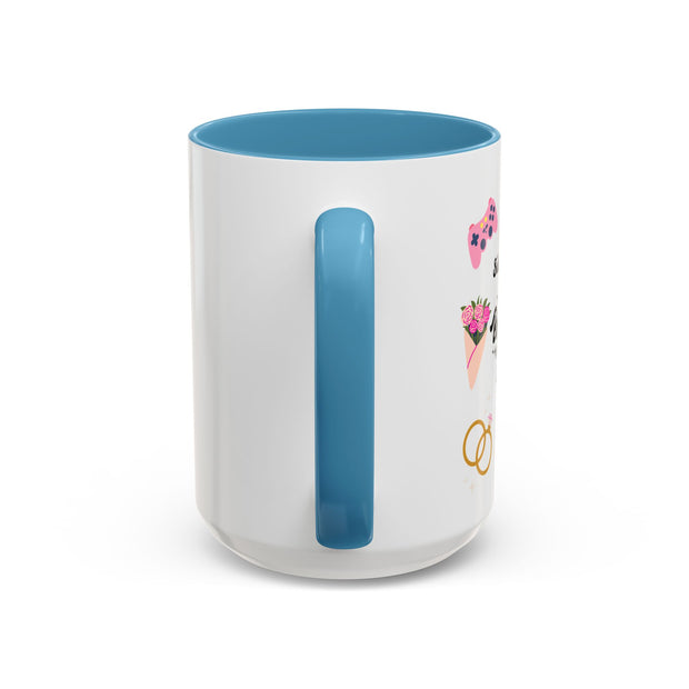 'Side Quest: Bridesmaid Duties' Accent Coffee Mug
