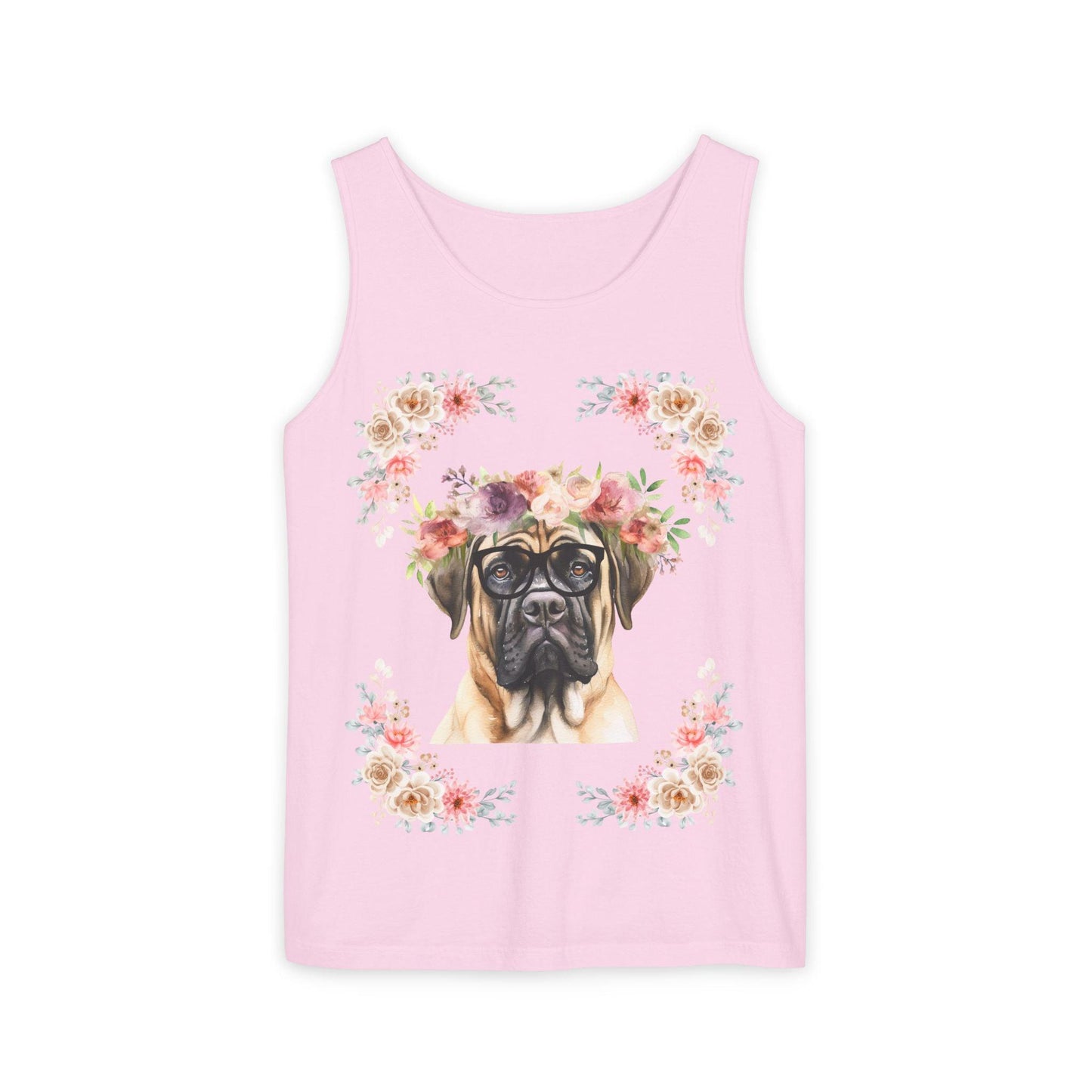 Geeky Goddess English Mastiff Unisex Tank Top