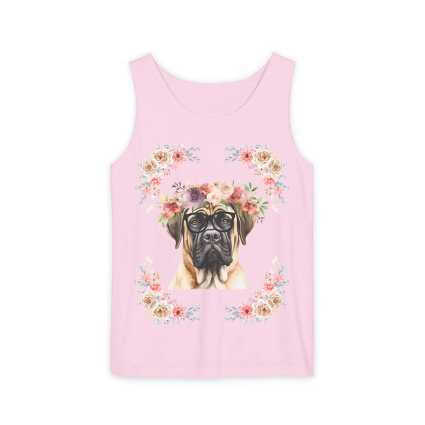 Geeky Goddess English Mastiff Unisex Tank Top
