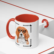 Geeky Good Beagle Accent Coffee Mug