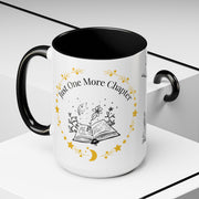 'Just One More Chapter' Accent Coffee Mug