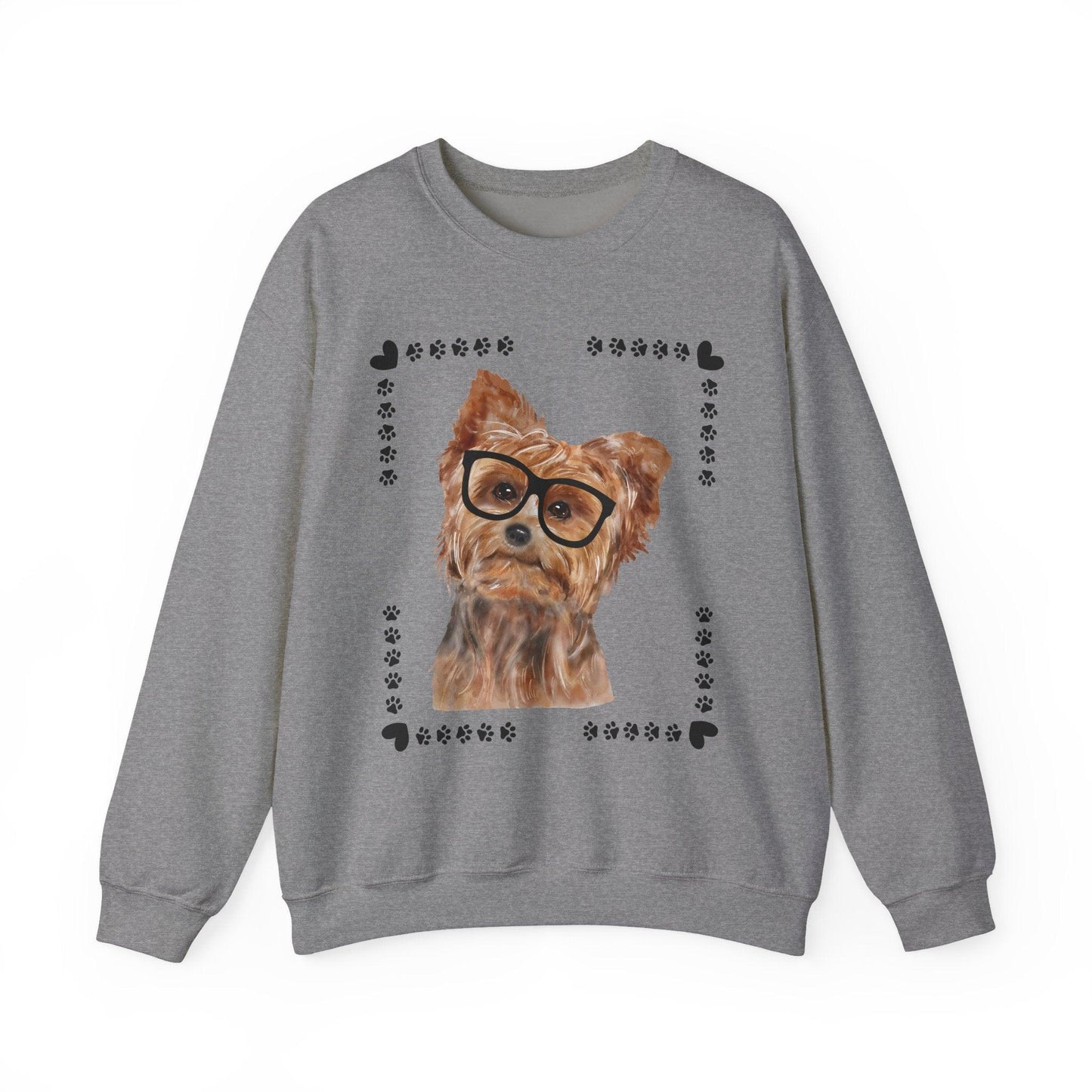 Geeky Good Yorkie Crewneck Sweatshirt
