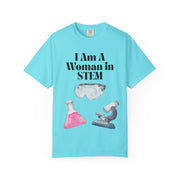 'I Am A Woman In STEM' Scientist Unisex T-shirt