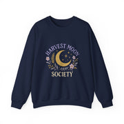 Harvest Moon Society Crewneck Sweatshirt, Cozy Autumn Sweatshirt, Unisex Fall Apparel, Moon Phase Gift, Seasonal Fashion