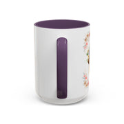 Geeky Goddess Pug Accent Coffee Mug