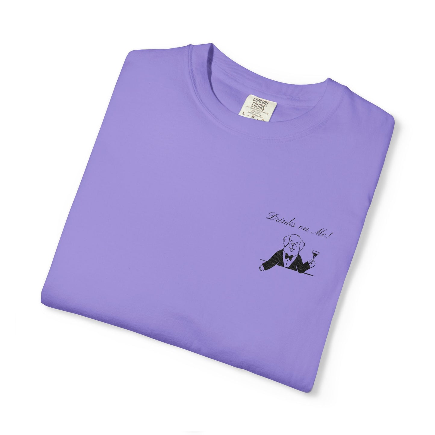Drinks On Me Wedding Shirt, Funny Dog Bride Tee, Cocktail Hour Bridal Shirt, Cute Puppy Wedding Tee, Bachelorette Shirt